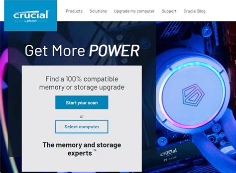 crucial ram checker uk.